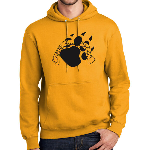 Port & Company® Essential Fleece Pullover Hooded Sweatshirt - Printed Logo Thumbnail