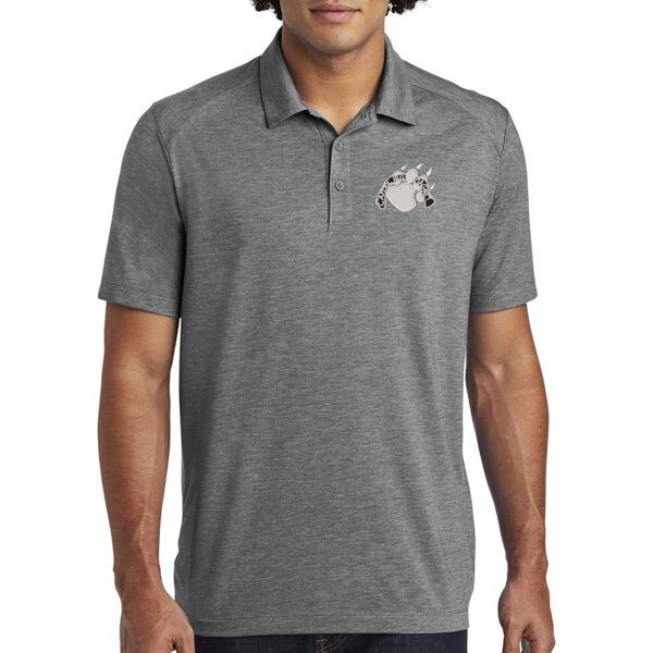 Sport-Tek ® PosiCharge ® Tri-Blend Wicking Polo - Embroidered Logo Thumbnail