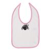 Infant Contrast Trim Premium Jersey Bib Thumbnail