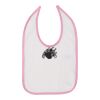 Infant Contrast Trim Premium Jersey Bib Thumbnail