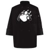 Ten Pearl Button Black Chef Coat Thumbnail